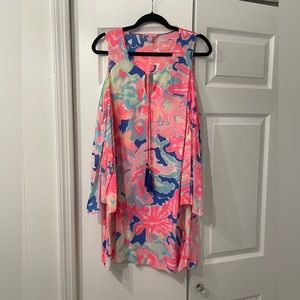 Lilly Pulitzer Cold Shoulder Dress